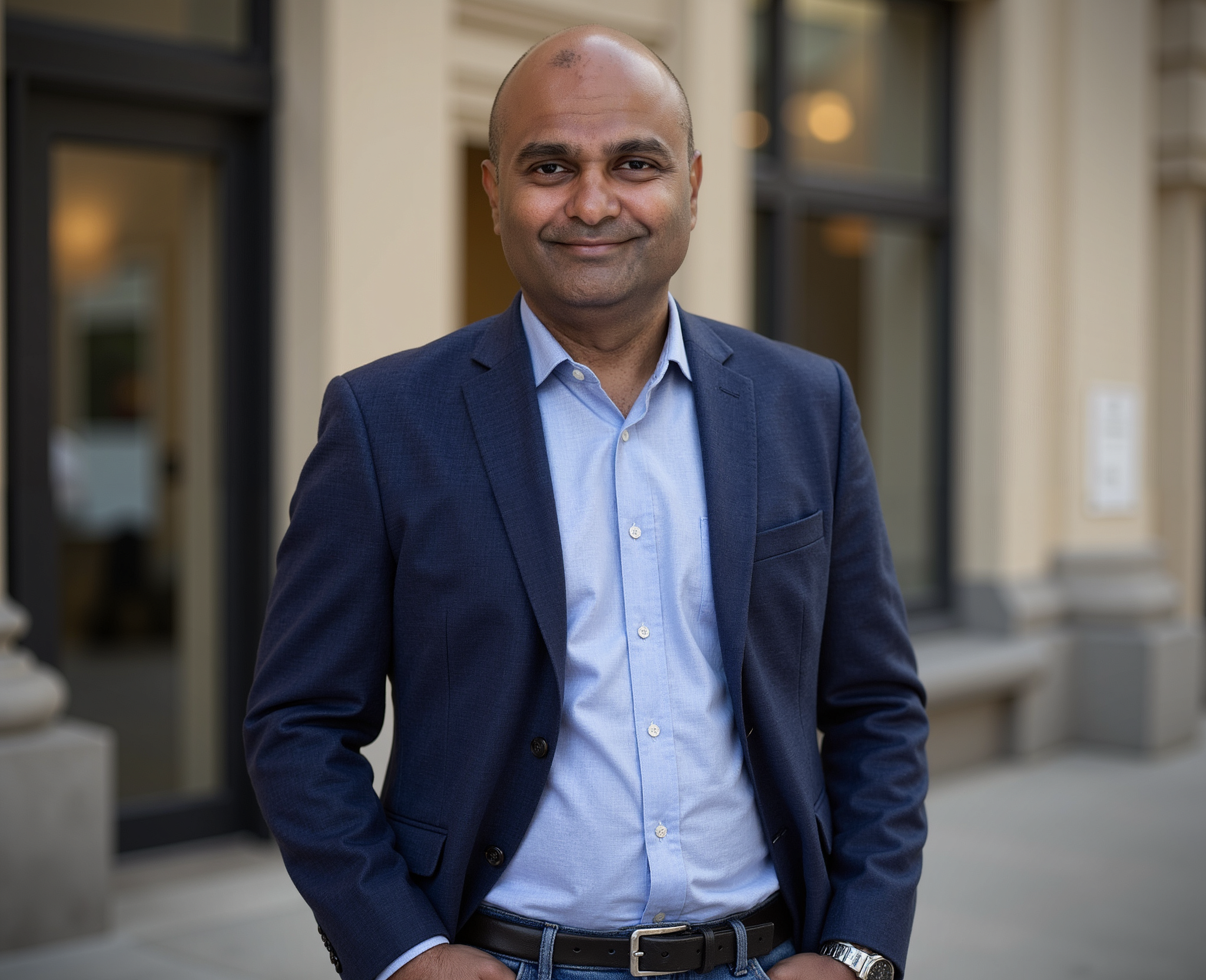 portrait of Navin Nagiah